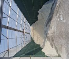 SMPR Toit ouvrant stockage de sel Cooperative de sel de Noirmoutier